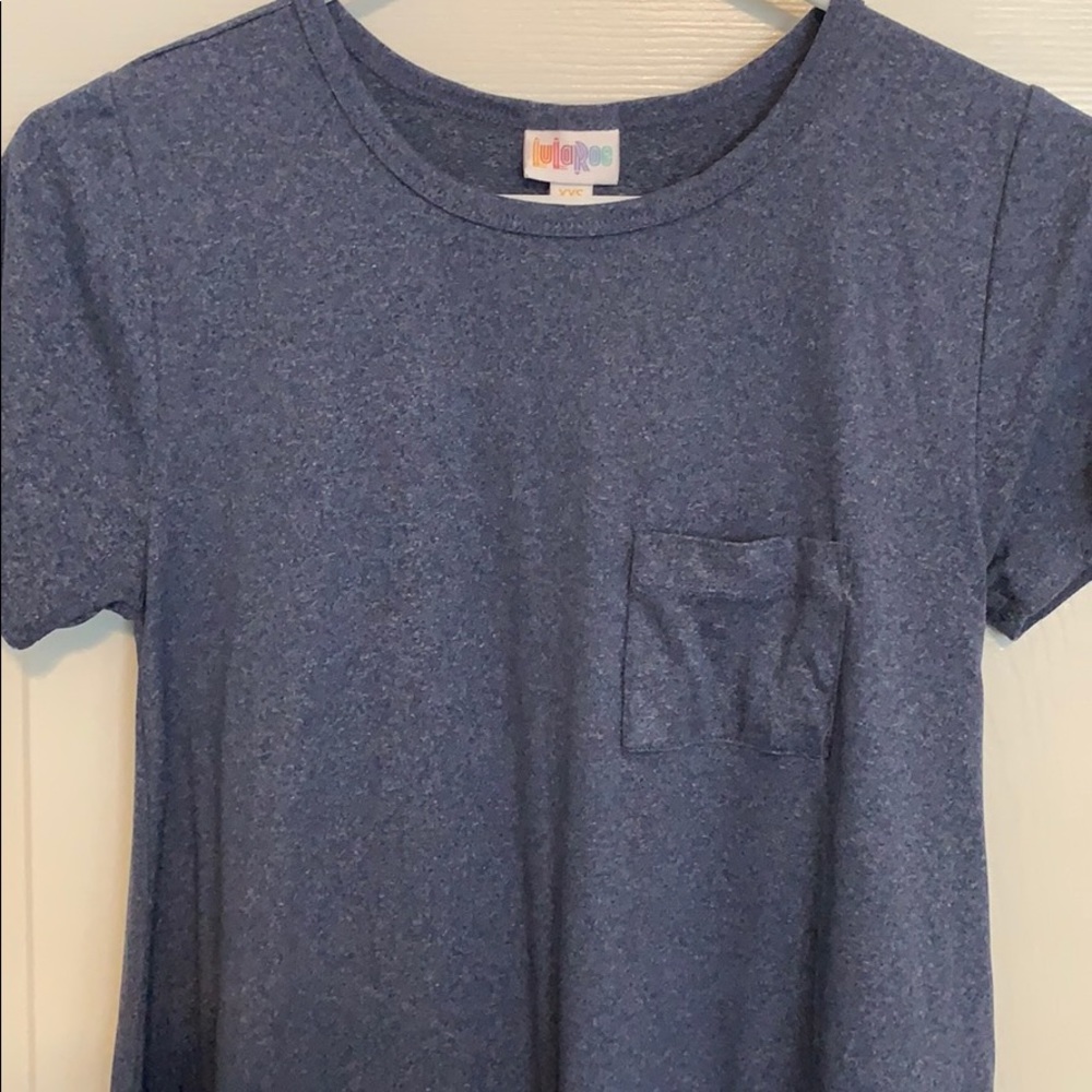 LulaRoe Solid Color Carly High-low dress